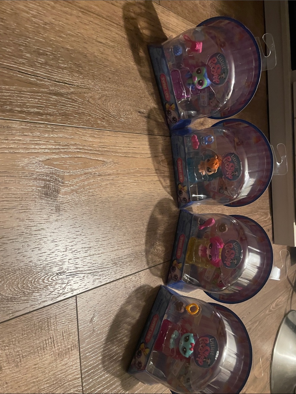 Littlest Pet Shop Sweet Life Complete Set of Four Pets